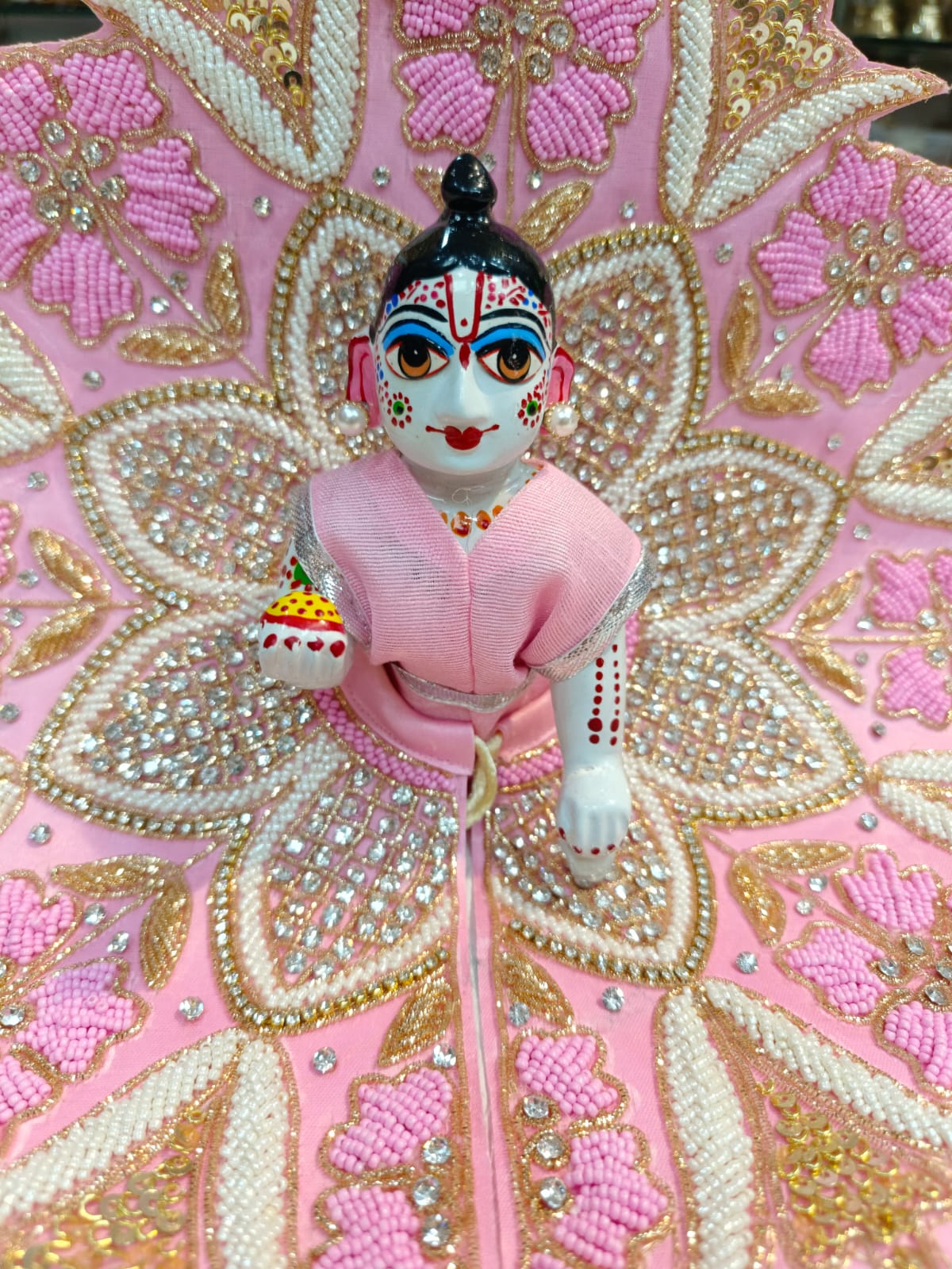 Nrt Mix colour Laddu Gopal Dress, For Home at Rs 45/piece in Kolkata | ID:  23487901433